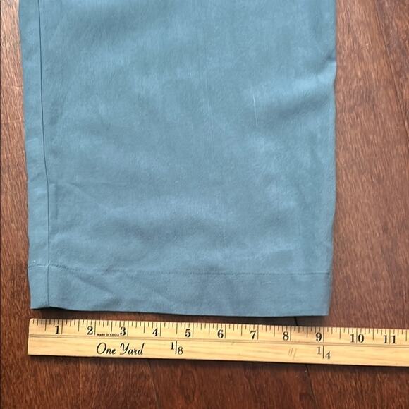 Pink Lily Linen Blend Jumpsuit with Ruffle Straps and Smocked Chest, Size Small - Picture 8 of 10